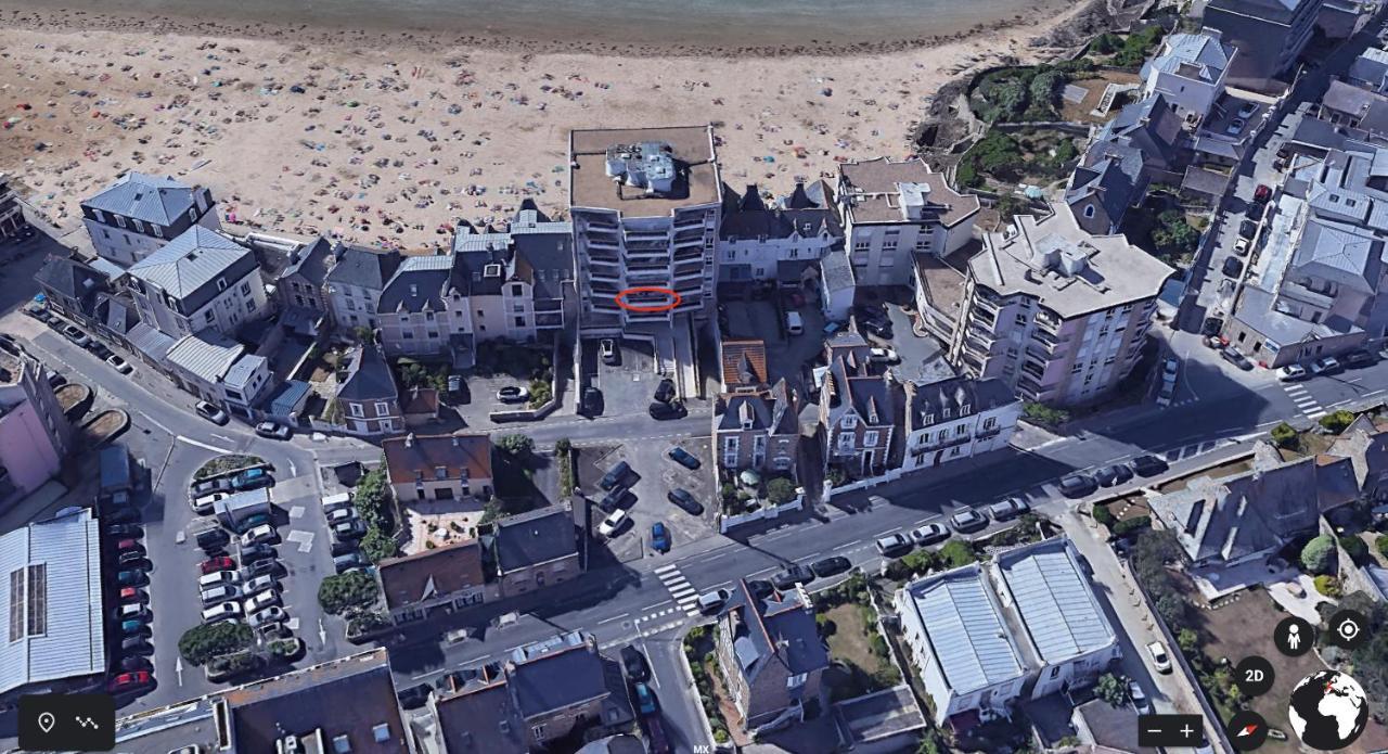 Appartement Les Pieds Dans L'Eau - Residence Sur La Plage Σεν Μαλό Εξωτερικό φωτογραφία